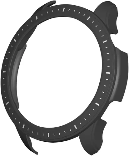 Vista 3 de Funda protectora para Amazfit GTR 4, a prueba de golpes, duradera, de policarbonato duro, accesorios para Amazfit GTR 4 Smartwatch (negro y blanco)