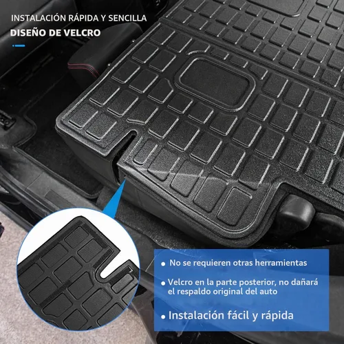 Vista 5 de Bomely Alfombra de Carga Compatible con Chevrolet Equinox y GMC Terrain 2018-2024 Alfombra de Maletero TPE Para Todo Clima Protector de Cubierta
