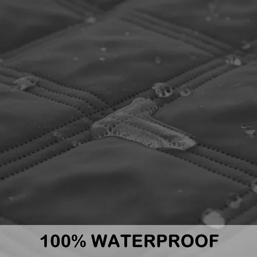 Vista 2 de fuguitex Manta impermeable reversible para perros pequeños, resistente a prueba de fugas, lavable, funda protectora para muebles de interior, apta