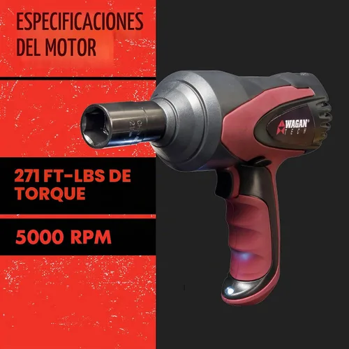 Vista 2 de Wagan 2257, llave de impacto de 12 V