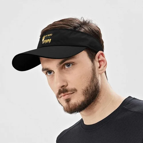 Vista 6 de Sun Visor My Squad Calls me Nana Hats, Sun Visor Hats for Adult Baseball Hat Trendy Sun Visor