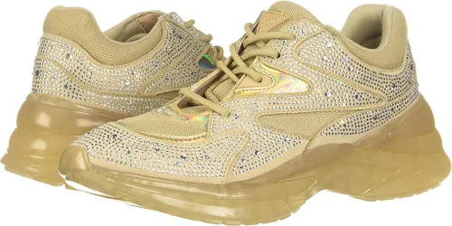 Vista 7 de GUESS Zapatos deportivos Circa para mujer Claro Natural 110
