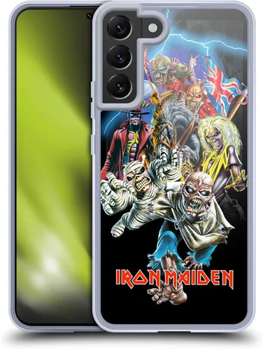 Vista 11 de Head Case Designs Iron Maiden Benjamin Breeg Art - Funda de gel con licencia oficial [protección de grado militar] compatible con Samsung Galaxy