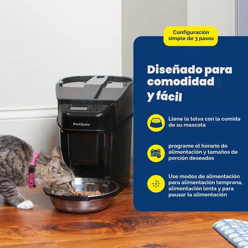 Vista 5 de Alimentador automático para mascotas PetSafe, talla única Se ajusta a todos