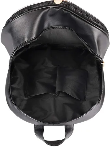 Vista 4 de STEAMEDBUN Ita Bag - Mochila de piel sintética con doble ventana, diseño de caramelo, con inserción