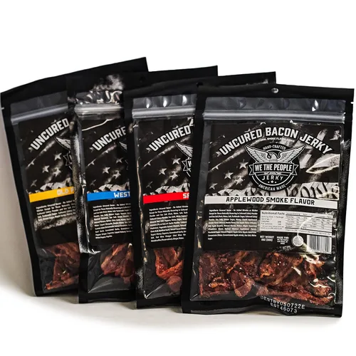 Vista 3 de We The People Fundas - Humo de madera de manzano - Cecina de tocino - Bolsa de 2 oz