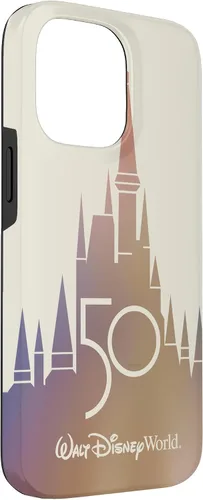 Vista 3 de Funda para iPhone 14 Pro Max Disney Walt Disney World 50 aniversario Castle