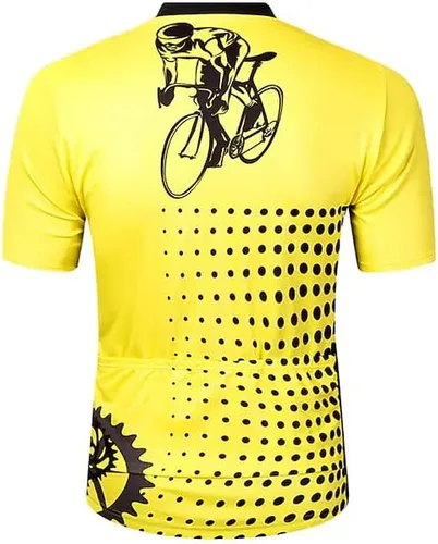 Vista 2 de Cycle-Run Men's Short Sleeve with 3 Rear Pockets