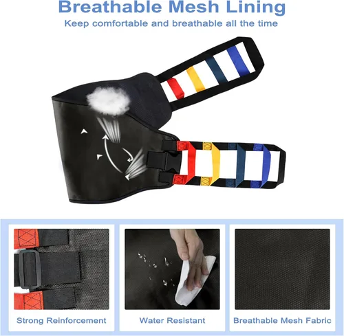 Vista 2 de Cinturón de transferencia para cinturones de marcha para ancianos con asa Heavy Duty Patient Lift Belt,Mobility Lifting Aid,Gate Belts Medical for