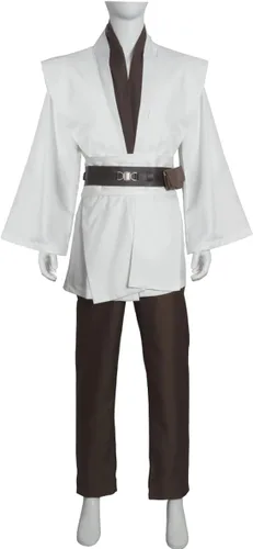 Vista 4 de Disfraz de túnica de estrella para hombre, disfraz de Halloween con capucha para cosplay