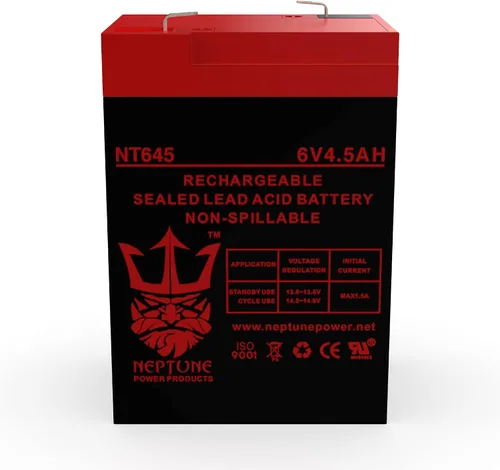 Vista 2 de Neptune Replacement Ride-On Toy Battery for Peg Perego John Deere Farm Animals HAY Ride (IGED1065) 6V 4.5Ah SLA