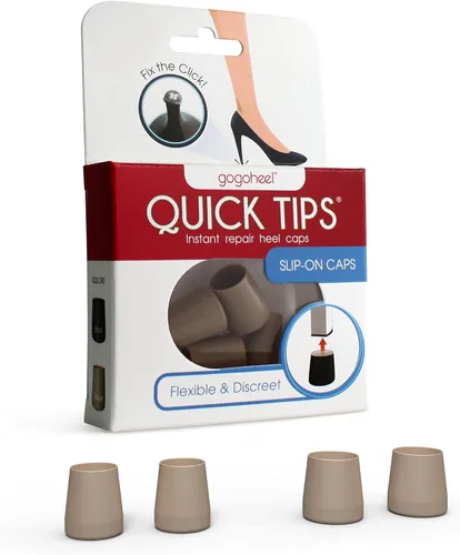 Vista 10 de Protector de tacón alto QUICK TIPS, tapones para reparación de tacos altos (2 pares)