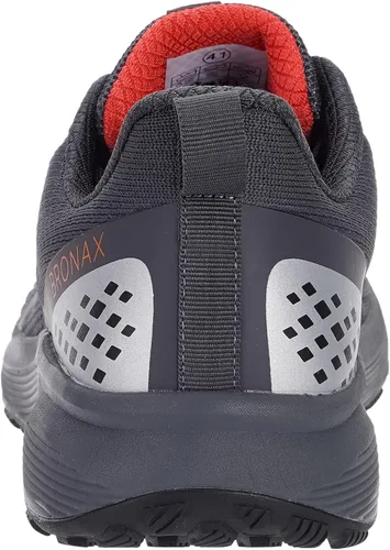 Vista 4 de BRONAX Tenis de correr anchos y acolchados para hombre, puntera ancha, suela de goma