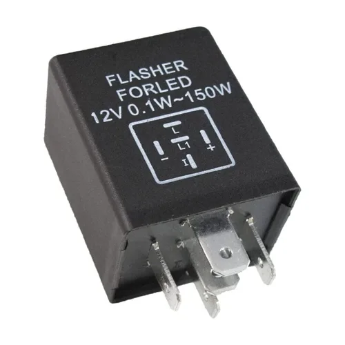 Vista 12 de SOCAL-LED LIGHTING 3-Pin CF13 JL-02 EP34 Relé intermitente LED electrónico de velocidad ajustable para bombillas de intermitente de reparación