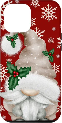 Vista 26 de Aesthetic Snowflake Cute Winter Gnome for Christmas Grandma Case for iPhone 17