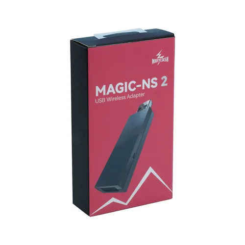 Vista 7 de Mcbazel Mayflash Magic NS 2 - Adaptador USB inalámbrico para interruptorinterruptor OLEDWindowsRaspberry Pi compatible con controladores PS5Xbox