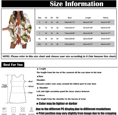 Vista 5 de FQZWONG Ropa de resort para mujer, vestido hawaiano con vuelo, elegante, para fiesta, bohemio, sexy, playa, vacaciones