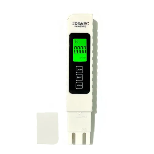 Vista 2 de Kits de prueba de agua multifuncionales 3 en 1 para agua potable y piscina - TDS digital preciso, temperatura, medidor EC medidor de agua