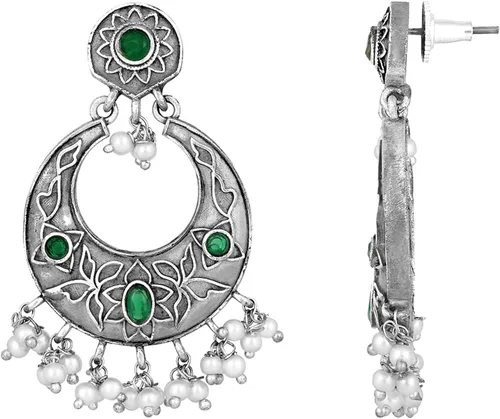 Vista 3 de Jhumki Earrings Indian Ethnic Antique Jewelry For Women