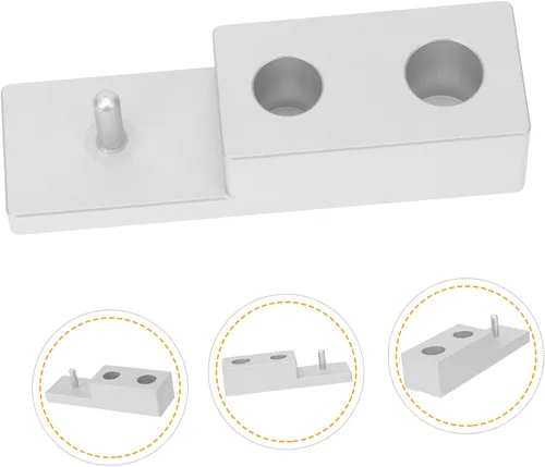Vista 2 de Mipcase 2 unids herramienta para moldear la barba, soporte de pared recto de la maquinilla de afeitar soporte práctico del baño
