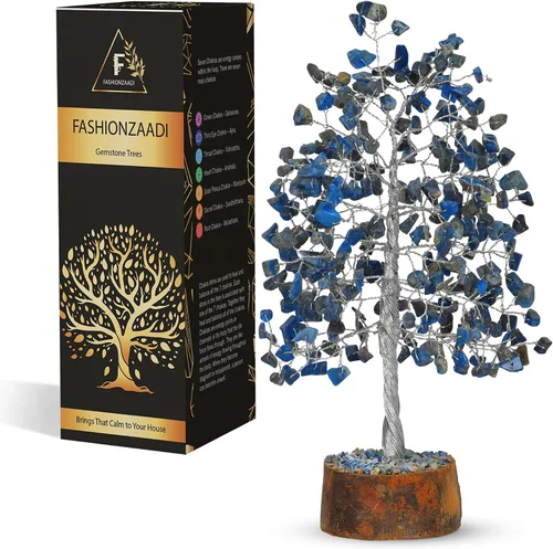 Vista 16 de FASHIONZAADI Árbol de Gemas de Turmalina Negra - Árbol Bonsái de Dinero Feng Shui para Decoración del Hogar - Regalo Espiritual de Cristal