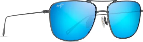 Vista 9 de Maui Jim mens Mikioi W/Patented Polarizedplus2 Lenses Square Sunglasses