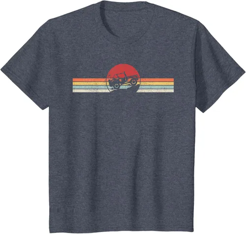 Vista 53 de Camiseta retro vintage Off Road 4X4 Negro