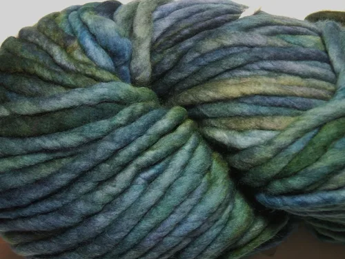 Vista 2 de Malabrigo Rasta 086 Verde Azul