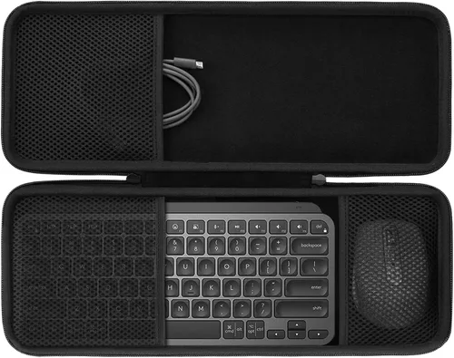Vista 13 de co2CREA Funda Rígida Compatible con Teclado Logitech MX Mecánico Mini Inalámbrico Iluminado (Solo Funda)