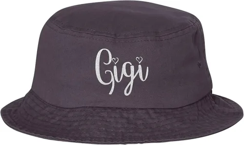 Vista 12 de Go All Out Gigi Idea de regalo para abuela, tía, coleta, visera bordada, sombrero para papá