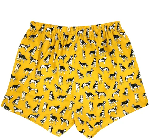 Vista 5 de ROCK ATOLL Calzoncillos tipo bóxer de algodón con estampado novedoso y llamativo para hombre