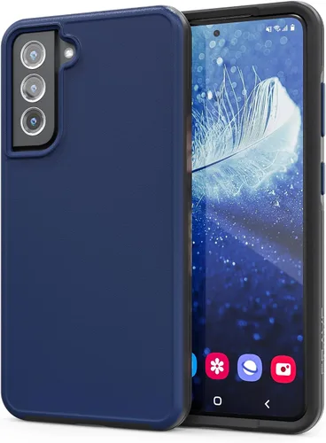 Vista 8 de Crave Slim Guard Para Galaxy S21 FE Caso, A Prueba De Golpes Para Samsung Galaxy S21 FE 5G (6.4 Pulgadas) - Verde Bosque