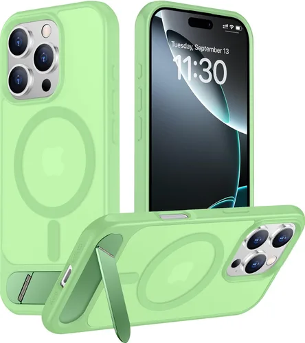 Vista 161 de Funda para iPhone 11 con compatibilidad magnética, [Soporte invisible incorporado][Compatible con MagSafe]