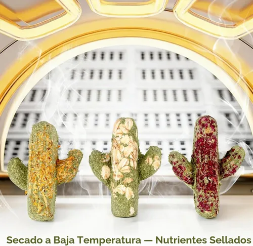 Vista 7 de Abizoo Juguetes masticables de conejo, paquete de 9 bocadillos naturales