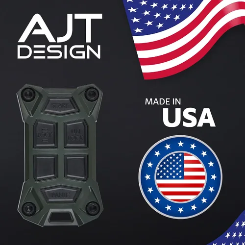 Vista 7 de AJT DESIGN Funda de Repuesto para Llavero Compatible con 2014-2018 Chevrolet Silverado, GMC Sierra 2013+ Chevy Colorado, GMC Canyon 2012+ Verde