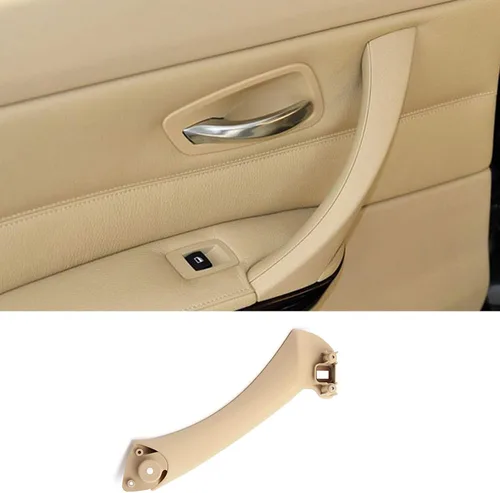 Vista 10 de TTCR-II Compatible con cubierta de manija de puerta BMW Serie 3 2006-2012, parte mitad 1 pieza para E90 E91 Manija de tirador de puerta de reemplazo