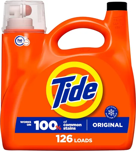 Vista 19 de Tide 13875CT Detergente líquido para ropa, original, botella de 25 onzas (caja de 6)