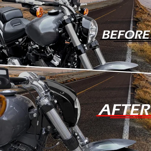 Vista 5 de Carenado de faro delantero para Harley Softail Breakout 2018-2020