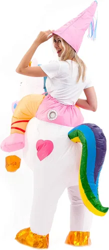 Vista 6 de Spooktacular Creations - Disfraz inflable de lujo para adultos