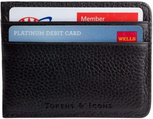 Vista 3 de Tokens and Icons TPC Sawgrass - Monedero magnético de piel con clip para dinero (80SG-P)