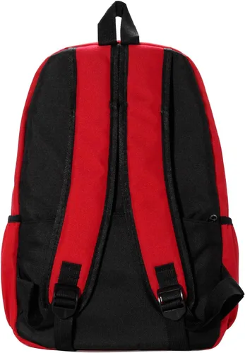 Vista 3 de Mochila para niños de 15 pulgadas, ligera, para escuela primaria, para jardín de infantes, mochila de viaje casual, Rojo