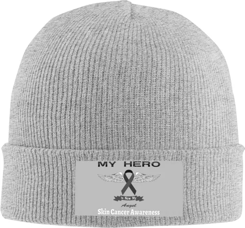 Vista 2 de Beanie Hat Unisex Stretchy Hat Soft Warmth Knit Hat Cap for Men & Women