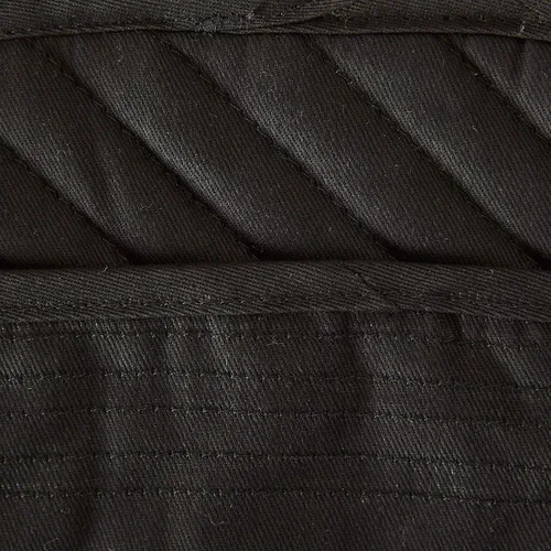 Vista 3 de DII Juego de agarraderas de algodón acolchado resistente al calor, diseñado con espacio para personalizar, permitiendo un diseño personalizado, 7 x