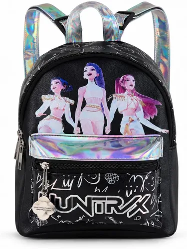 Vista 8 de AI ACCESSORY INNOVATIONS Character Mini PU Mochilas Monedero, Bolsa de hombro, 10.5 pulgadas, Cuero Sintético Barbie