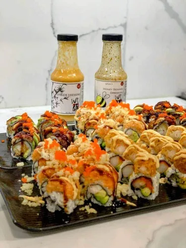 Vista 7 de Wu - Apósito de jengibre japonés, sin gluten, 10.7 onzas líquidas (miel de sésamo jengibre, 1 botella)