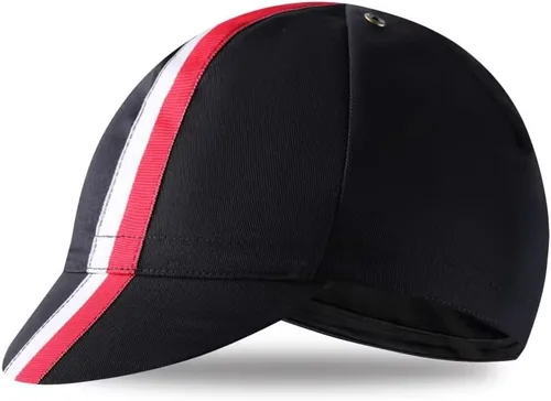 Vista 9 de Gorra de ciclismo negra – Casco de ciclismo de algodón – Forro de casco de ciclismo transpirable y absorción de sudor, talla única Blackff