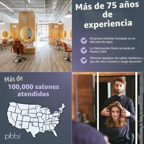 Vista 7 de Pibbs 515 Kwik Dri Secador de pelo con capucha montado en la pared 1100W