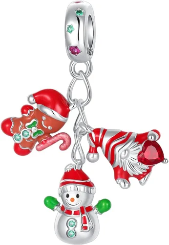 Vista 137 de LUXILLA Abalorio de plata de ley 925 para madre, hija, abuela, para familia, amor, madre, hija, abuela, para pulseras, collares, dijes, abalorios