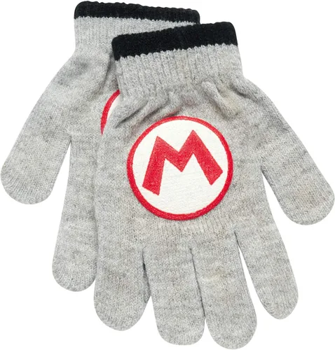 Vista 6 de Nintendo Super Mario Bros Sombrero de invierno de 2 pares de guantes niñosniños pequeños