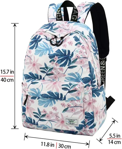Vista 63 de Mygreen - Mochila escolar con bonitos diseños para niños y niñas, 11.5 x 15.7 x 5.1 pulgadas